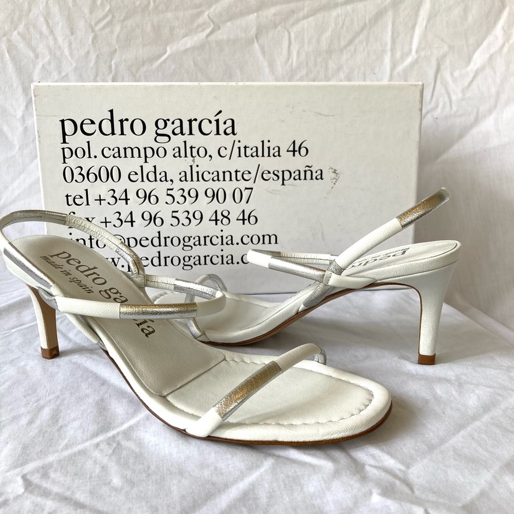 Pedro Garcia Xalina Strap Sandals 38-1/2 8.5 NIB - Picture 5 of 10